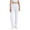 White, variant on Purcolt Boys School Uniform Pants Stretch Skinny Pull-On Chino Pants Elastic Waist Flat Front Plain Suit Pants Trousers with Pockets for 5-16 Years