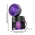 thumbnail image 2 of Mosquito Killer Fan 2-in-1 USB Rechargeable Quiet, 1 Pack With Charging Cable, Portable for Summer Outdoor Camping Hiking Backyard Patio Picnic, 2 of 5