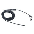 thumbnail image 2 of Cámara endoscópica para teléfono móvil, PC, USB tipo C, 3 en 1, para Android, con luz LED para automóvil, cable rígido de 5 metros y 5,5 mm, 2 of 12