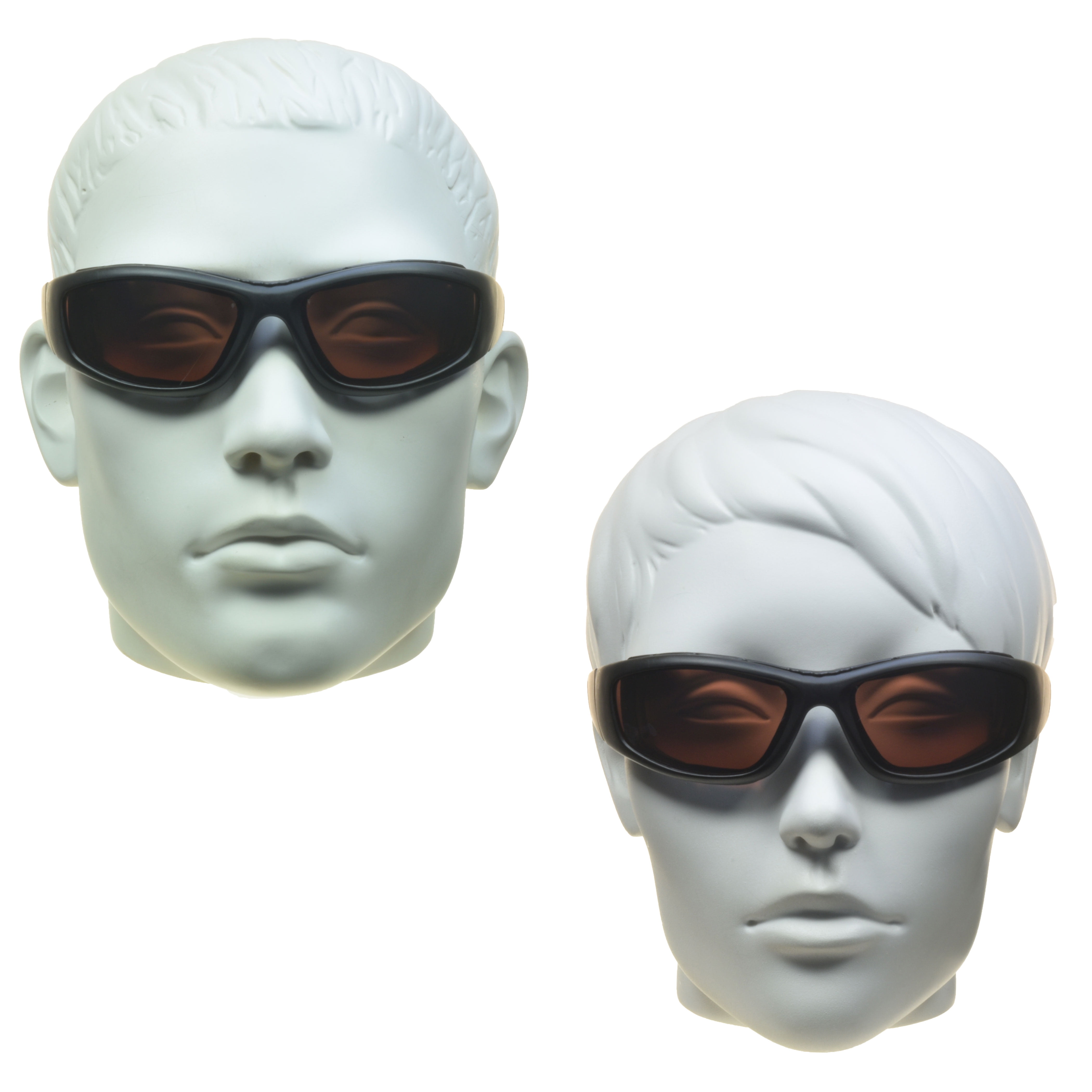 Bikershades Motorcycle Sunglass Goggles for Men and Women. Safety Impact Resistant Polycarbonate Lens Removable Foam