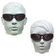 thumbnail image 3 of Bikershades Motorcycle Sunglass Goggles for Men and Women. Safety Impact Resistant Polycarbonate HD Lens Removable Foam, 3 of 6
