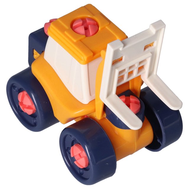 Juguete para camión desmontable juego de construcción de carretilla elevadora DIY juguetes educativos para vehículos de construcción para niños y niñas de 3 a 5 años
