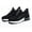 Black-White, variant on Tanleewa Breathable Work Shoes for Men Nonslip Steel Toe Safety Shoe Size 5.5