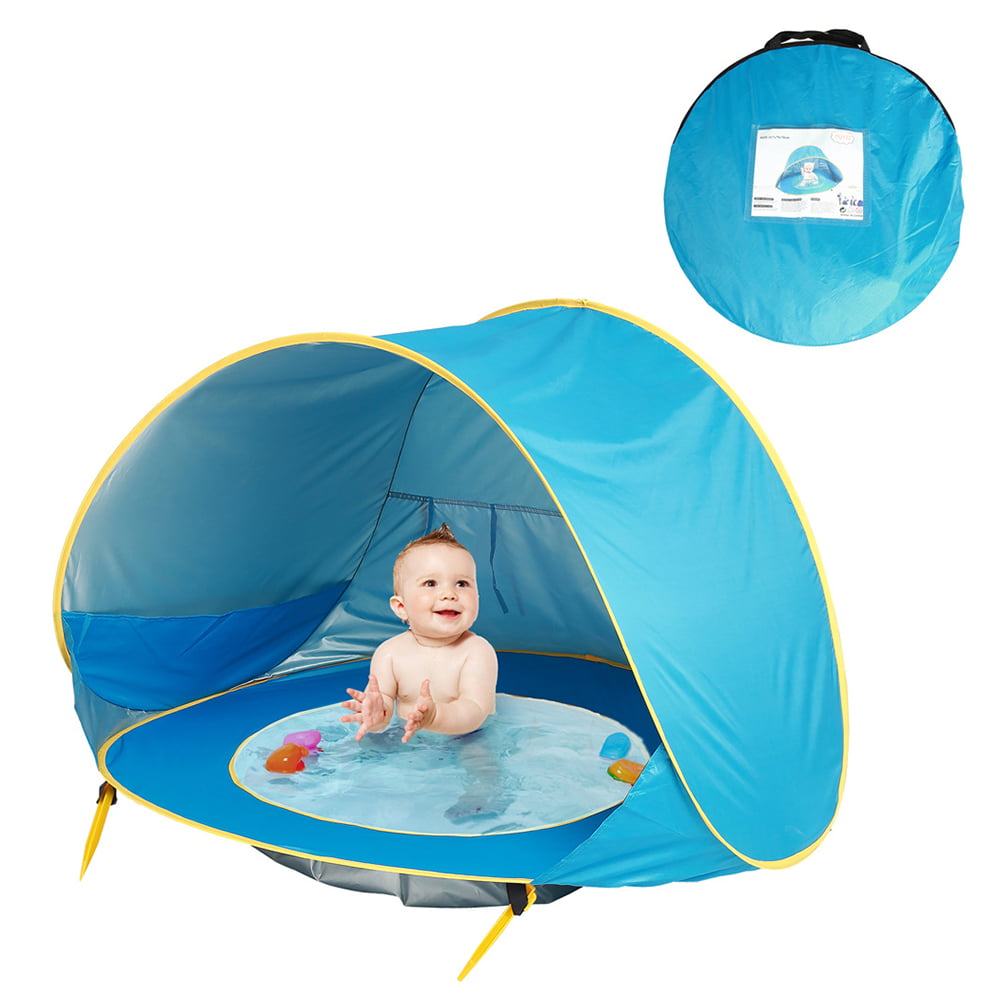 Baby Tent Beach Tent Canopy Sun Shade Shelter Anti-UV Baby Summer Campe Dec W1F3 