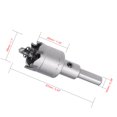 thumbnail image 2 of Unique Bargains Carbide Hole Saw Cutter Drill Bit for Stainless Steel, 28mm, 2 of 4