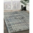 thumbnail image 3 of Ahgly Company Machine Washable Indoor Rectangle Traditional Gray Cloud Gray Area Rugs, 4' x 6', 3 of 7