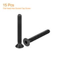 thumbnail image 3 of 1/4-20x2" Flat Head Socket Cap Screws, 10.9 Grade Carbon Steel Screw Bolts Fasteners 15Pack, 3 of 5