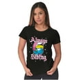 thumbnail image 4 of Smurfette Always Vibing Diamonds Women's T Shirt Ladies Tee Brisco Brands S, 4 of 5