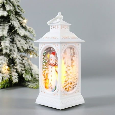 

Christmas Decorations Night Light LED Christmas Wind Lantern Night Lights TANGNADE