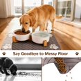 thumbnail image 3 of Juego de Comederos para Perros Xihan con Soporte de Madera y Tapete para Perros Medianos, 3 of 7