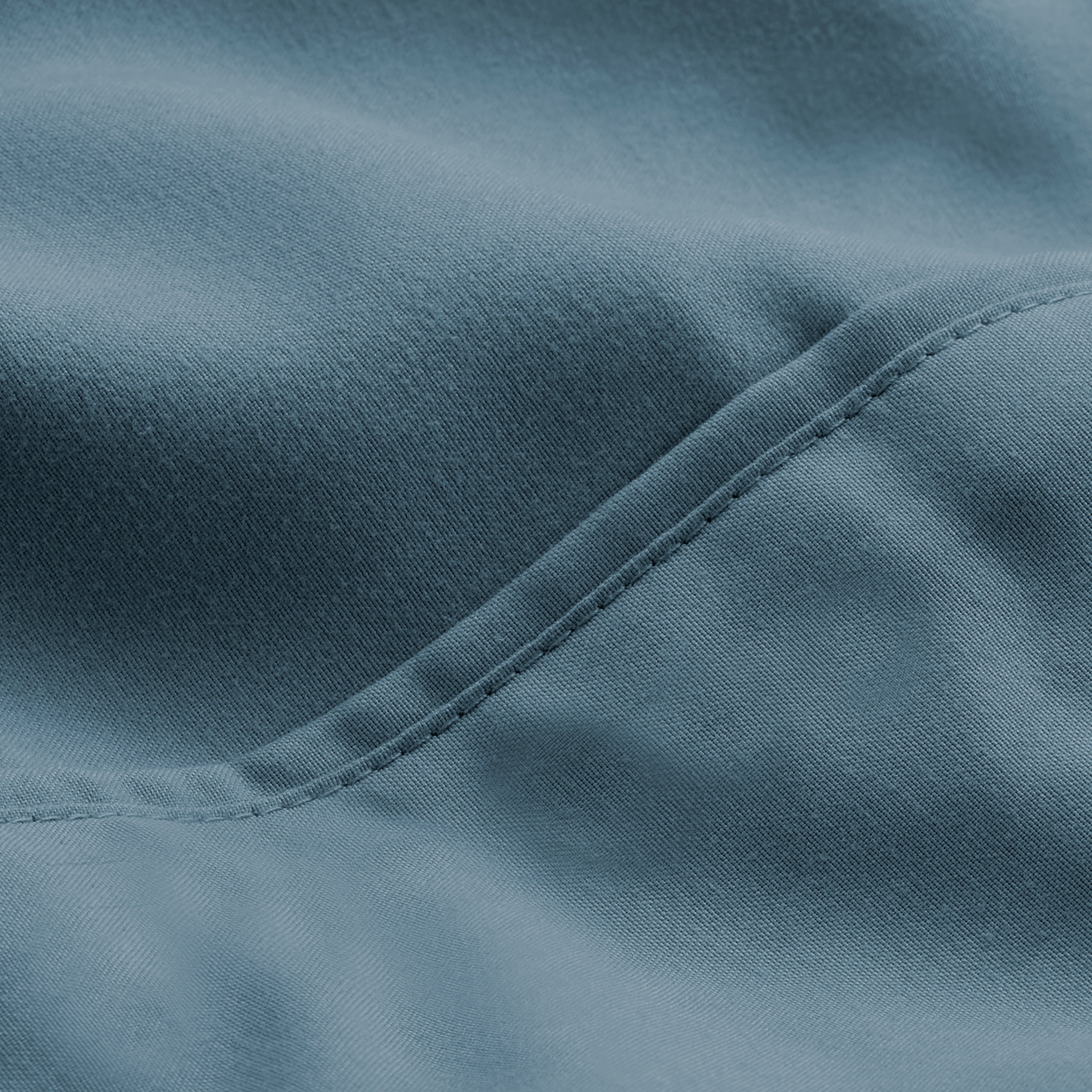Bare Home 7 Piece Sheet Set, Microfiber, 2 Extra Pillowcases, Split King, Coronet Blue