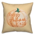 thumbnail image 2 of Creative Products Happy Autumn Y'all Pumpkin 16x16 Spun Poly Pillow, 2 of 3