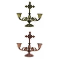 thumbnail image 1 of 2 candelabros para candelabros, decoración para de bodas cristianas, centro de BLESIY Portavelas de pilar, 1 of 7