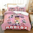 thumbnail image 1 of Roblox Housse de Couette Cochon Ensemble de Literie + Housse Simple Double, 1 of 2