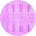 thumbnail image 1 of Ahgly Company Indoor Round Persian Purple Traditional Area Rugs, 4' Round, 1 of 4