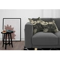 thumbnail image 3 of Ambesonne Modern Throw Pillow Cover 2 Pack, Woman with Cool Posing, 18", Dark Taupe and Tan, 3 of 5