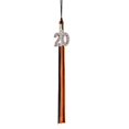 thumbnail image 2 of Class Act Graduation Graduation Pampille - Bling Charm - 2 Couleurs, 2020, Noir / Orange, 2 of 15