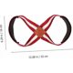 thumbnail image 4 of 1 Pair Deadlift Straps Fitness Auxiliary Wristbands Elastic Wristbands Fitness Training Equipment Strength Belts Non-slip Cotton Fabric Men, 4 of 5