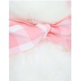 thumbnail image 5 of Borreguito De Peluche Super Suave Con Moño De Cuadros, 5 of 5