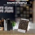 thumbnail image 2 of MasteelfCA 1Pc Acrylic Book Rack Practical Magazine Display Stand Simple Book Holder, 2 of 7