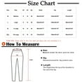 thumbnail image 3 of Gifts Usmixi Womens Harem Pants Casual Button Elastic Waist Cotton Linen Loose Trousers Solid Lightweight Straight Leg Baggy Long Pants with Pocket Coffee XL, 3 of 7