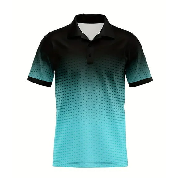 Polo Shirts For Men Summer Loose Fit Short Sleeve Collar Male Tees