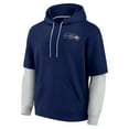 thumbnail image 2 of Unisex Fanatics  College Navy Seattle Seahawks Sleek Elements Pullover Hoodie, 2 of 3
