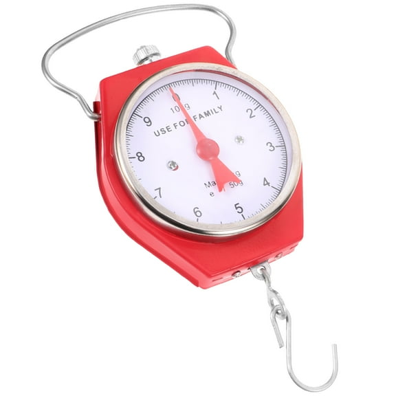 PAMINGONO 1Set Small Size Fish Weighing Scale for Travel 6.29X2.75X0.79In