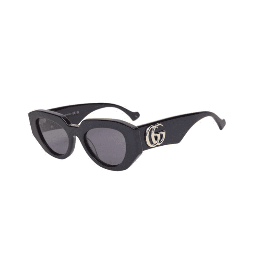 Gucci GG1421S-001 Black cat eye Ladies Sunglasses for Womens