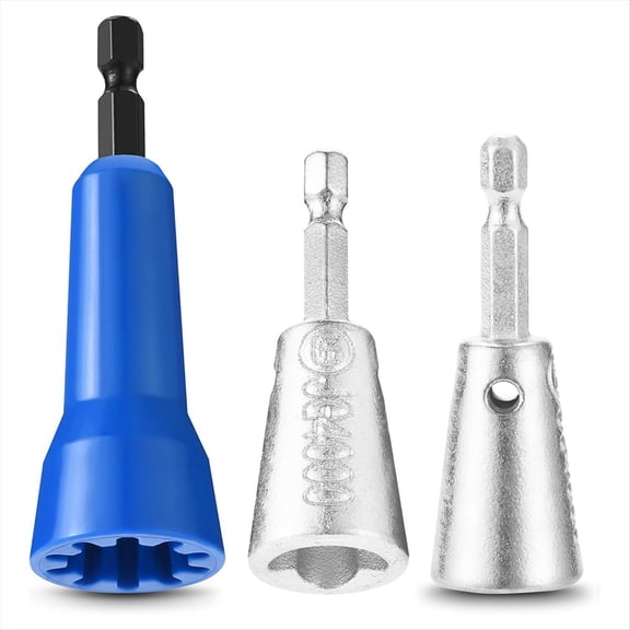 Rollbacks & More 3 Pack Wire Twister Tool for Drill with 1/4inch Hex Shank,Electrician Tools WireNut Drill,Drill