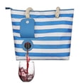 thumbnail image 1 of Bolsos de playa Monedero Dispensador Comentario Picnic Bolso de mano portátil aislado, 1 of 4