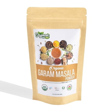 Soeos Garam Masala Spice - 3.2 Oz Indian 8-Spice Blend, All Natural, Kosher