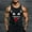 #43Black, variant on Mens Halloween Printed Personalized Fashion T-Shirt Workout Gym Muscle Tops Scoop Neck Tank