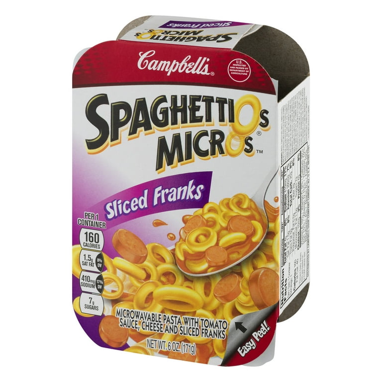 Campbell's SpaghettiOs with Sliced Franks