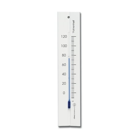13 Inch Galileo Thermometer - Hokco Wall Thermometer 7.9 inch Beechwood White Finish