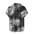 thumbnail image 4 of Button up Shirt Men,Mens Hawaiian Shirt Short Sleeve Button Down Shirts Casual Tropical Floral Summer Beach Vacation Shirts, 4 of 4