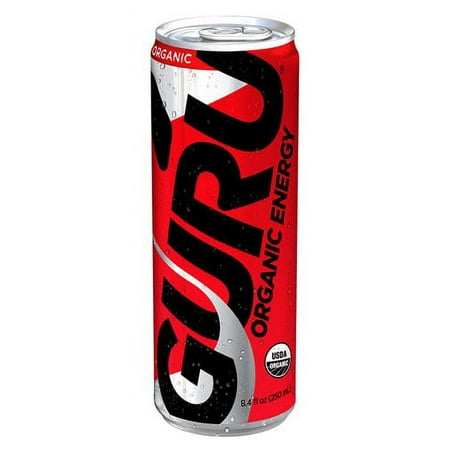 Guru Organic Energy Drink, 8.4 Fl Oz, 24 Ct