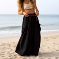 thumbnail image 2 of Aellinatey Women's Bohemian long skirt with pockets,, 2 of 8