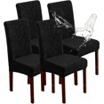 thumbnail image 1 of Waterproof Dining Chair Covers, Chair Covers for Dining Room, Stretch Chair Covers Parsons Chair Slipcover, Removable, Washable for Dining Room Kitchen Chair Protector Cover, 1 of 9