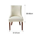 thumbnail image 4 of Checked Jacquard Armchair Cover Easy Installation Fully Protect Chair Cover for Living Room Dining Room, 4 of 4