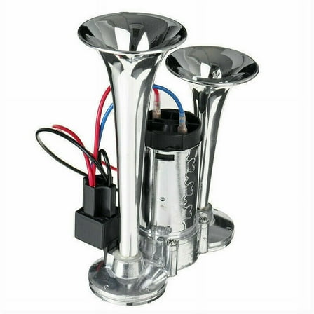 600DB Super Loud Air Electric Horn Dual Trumpet 12V For Car Truck Train Speaker