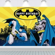 Batman Bat Man Background Taspestry Post Banner Backdrop Party Supplies Wall Decor
