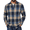 Khaki/Blue, variant on COOFANDY Mens Flannel Shirts Long Sleeve Plaid Button Down Shirts Casual Cotton Shirts