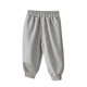 thumbnail image 1 of Odeerbi 1-10 Años Niños Niñas Algodón Pantalones Workout Athletic Deportes Jogger Pantalones Color Sólido Cintura Elástica Lindo Joggers, 1 of 4