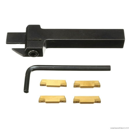 

4Pack MGMN300 Blade & MGEHR1212-3 Lathe Cut-Off Grooving Parting Tool Holder