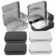 thumbnail image 5 of IDEANATEGRATE 8Ud Caja Metálica Reutilizable Para Almacenamiento Con Bisagra Color Surtido, 5 of 8