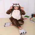 thumbnail image 1 of Pijamas de franela de otoño e invierno con dibujos de animales, conjuntos de pijamas para hombre y mujer, disfraces de pingüino para el hogar, 1 of 4