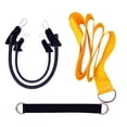 thumbnail image 4 of Golf Swing Training Belt Training Aid Nylon Belt Warm up Rope Golf Swing Trainer Yellow, 4 of 7