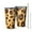 Yellow and Brown-1, variant on 16oz Tumblers Yellow and Brown Of Cheetah Print Stainless Steel Vacuum Insulated Double Wall Travel Tumbler Cups Mug with Lid and Straw,Cleaning Brush for Coffee,Tea