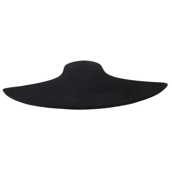 OUNONA Drum Cymbal Mute Pad Black with Natural Rebound for Home Practice Sessions